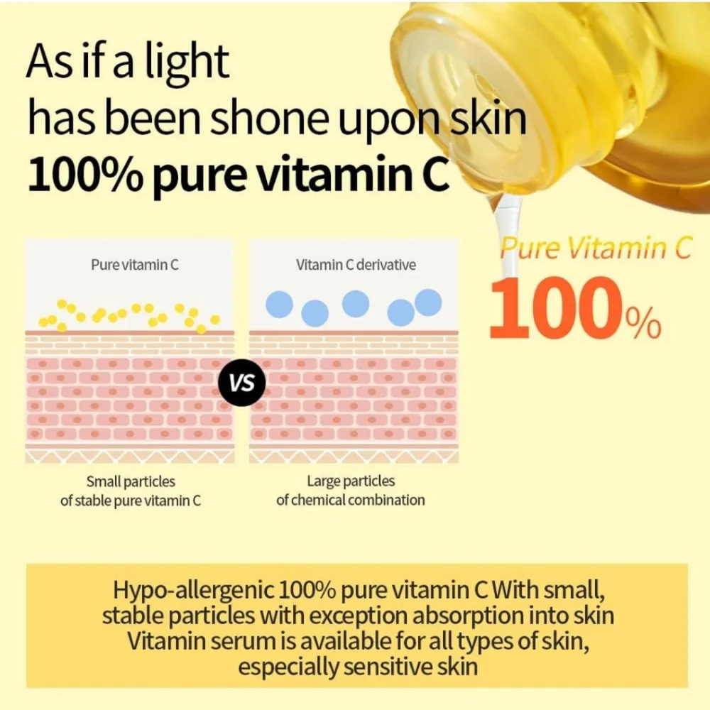 Lapalette Beauty Vita Yellow Double C Facial Serum, 1.18 fl. oz